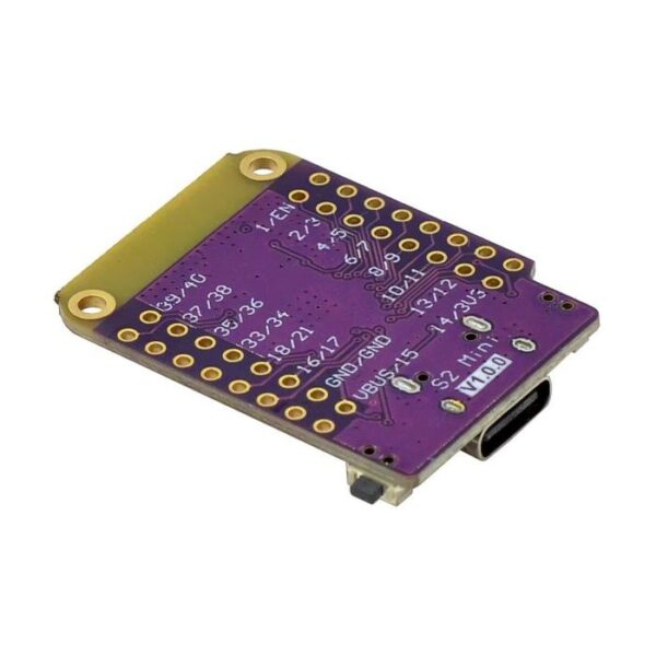 Wemos S2 Mini 32 pines ESP32 S2FH4 fejlesztőpanel WiFi-vel USB-C csatlakozóval