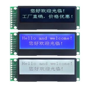 192x64 pixeles grafikus LCD modul UC1609C vezérlővel, háttérvilágítással, 3.3V