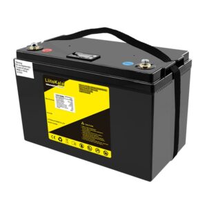 LiitoKala 12V 180Ah LiFePO4 LFP akkumulátor LCD kijelzővel