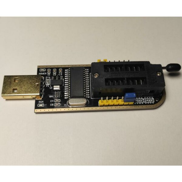 EEPROM programozó készlet 24-es és 25-ös SPI és IIC memóriákhoz CH341-el, átalakított, 3.3V-os - Image 3
