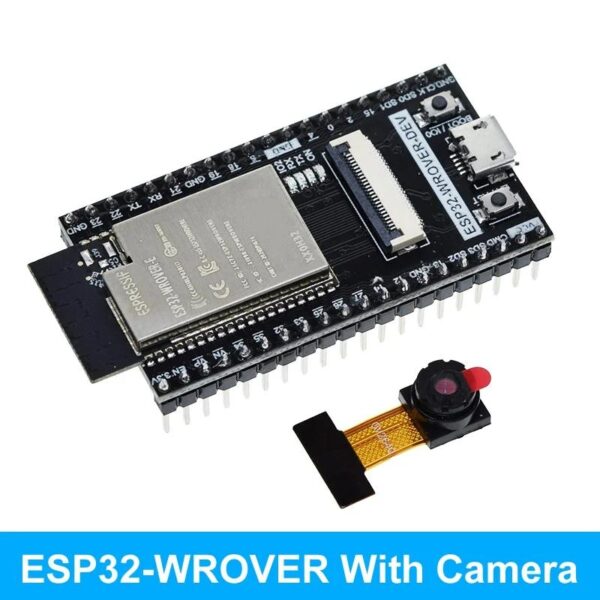 ESP32 WROVER CAM WiFi-s fejlesztőpanel kamerával 40 pin