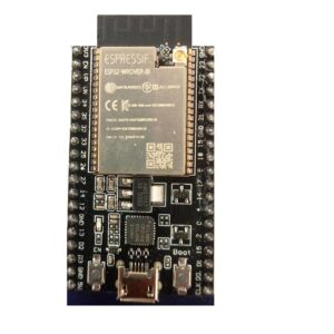 ESP32 WROVER 38 pines fejlesztőpanel, 8MB PSRAM-mal, külső antenna csatlakozóval
