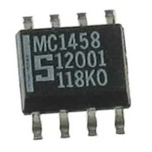 MC1458 duál SMD műveleti erősítő