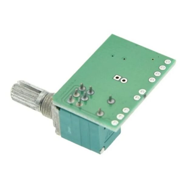 PAM8403 2x3W miniatűr D osztályú erősítő panel hangerőszabályzóval - Image 2
