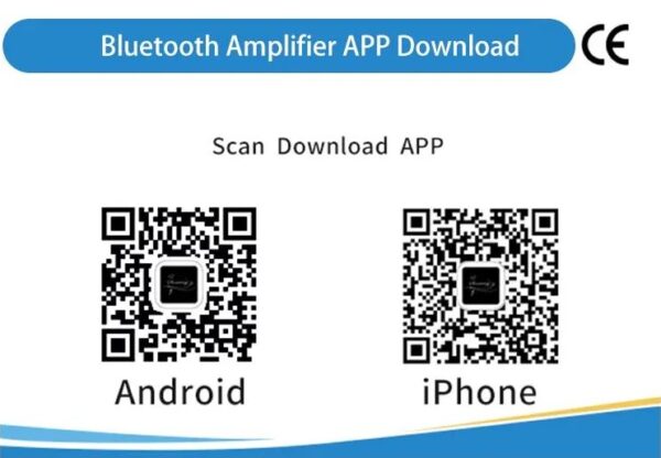 T50L Bluetooth 5.0 2x40W erősítő modul hangszínszabályzóval - Image 3