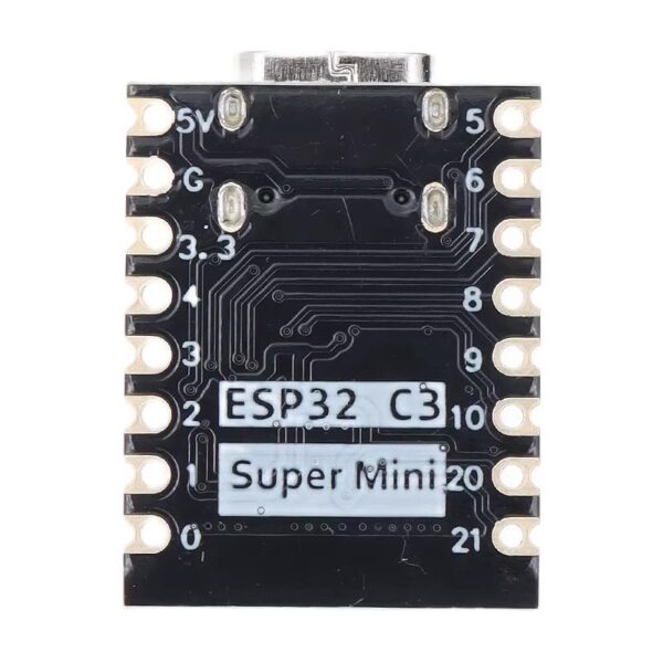 ESP32-C3 super mini fejlesztőpanel WiFi, BT5.0 - Image 5