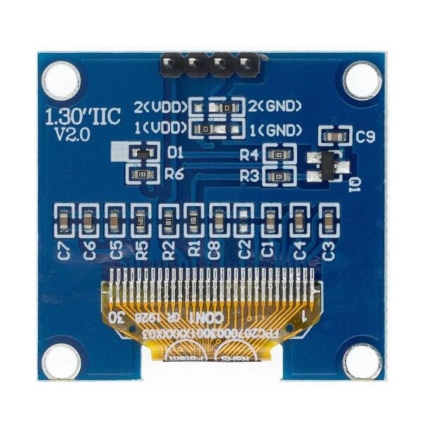 1.3"-os OLED kijelző modul SH1106 vezérlővel - Image 2