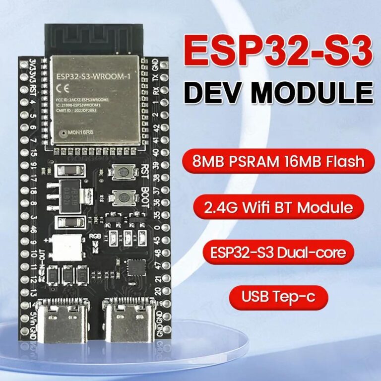 ESP32-S3 N16R8 nagytudású fejlesztőpanel 16/8 MB - Do IT Smart Webshop