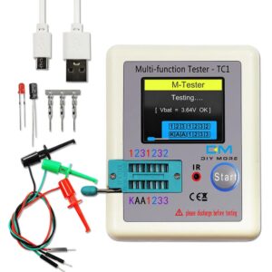 LCR-TC1 alkatrész teszter modul