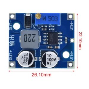 LX8015 1.5A-es kapcsolóüzemű tápegység 80V-ig