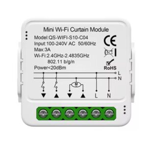 Tuya WiFi redőnymozgató kétirányú motorvezérlő