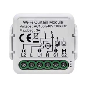 Tuya WiFi redőnymozgató kétirányú motorvezérlő