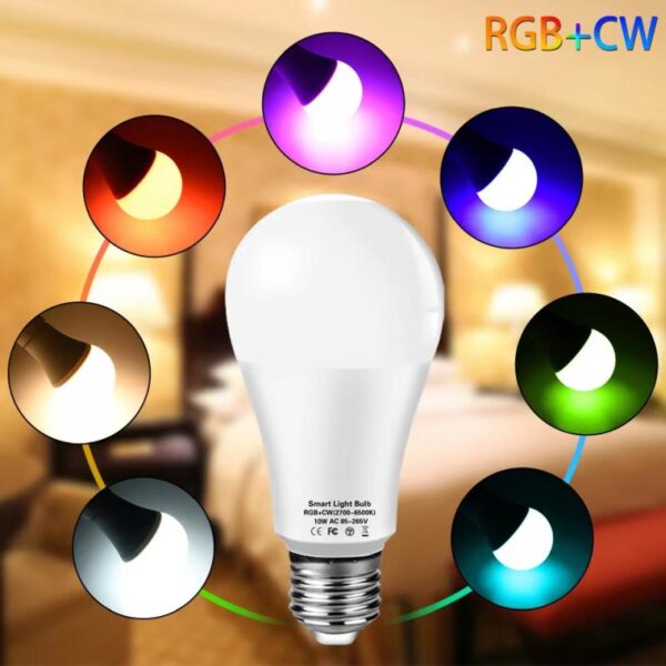 Okos RGB égő, Tuya kompatibilis, WiFi kapcsolattal - Image 3