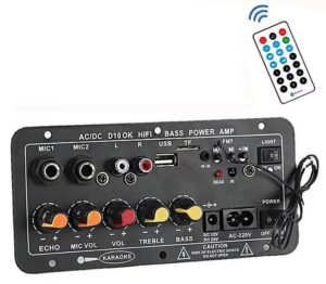 D10 Mono bluetooth erősítő előlap