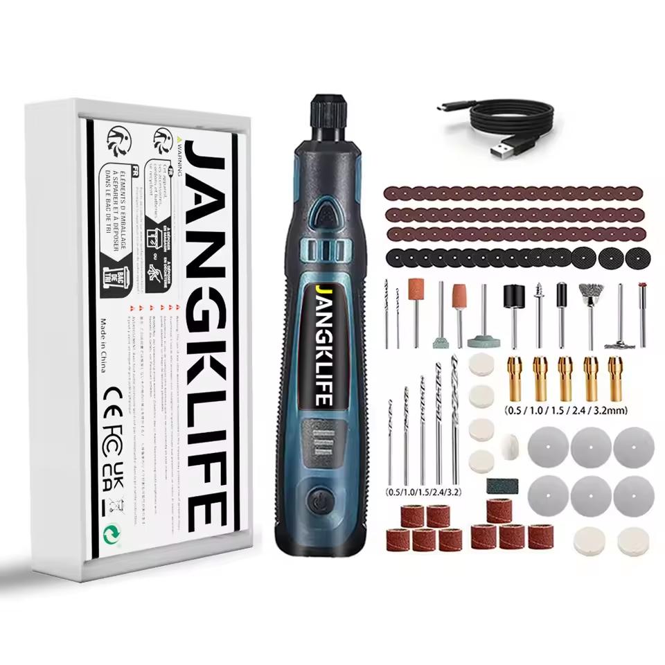 Kis méretű kis teljesítményű akkumulátoros fúró-csiszológép készlet