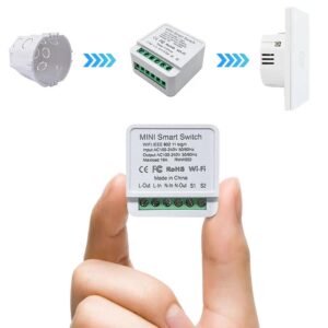 Mini okoskapcsoló WiFi-s, CozyLife kompatibilis