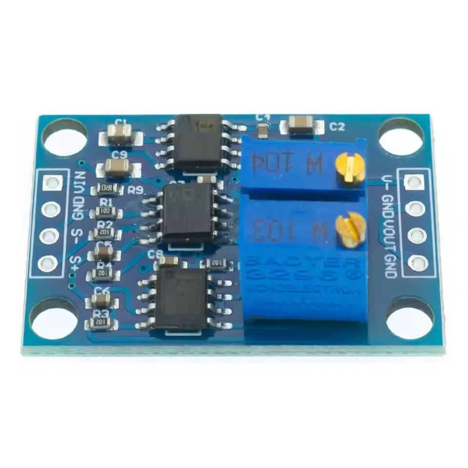 Precíziós műveleti erősítő modul AD620 IC-vel akár mikrovoltos feszültségekhez - Image 2