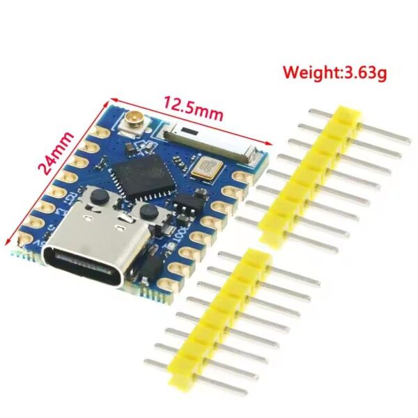 ESP32-C3 PRO mini fejlesztőpanel WiFi, BT5.0 külső antennacsatlakozóval - Image 3