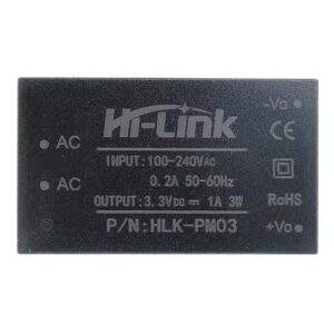 Hi-Link HLK-PM03 beforrasztható tápegység 3.3V 1A