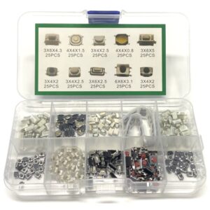 SMD mikrokapcsoló készlet 250 db-os