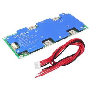 Liitokala 4S 12V 100/60A BMS LiFePO4 akkumulátor védő modul balansz funkcióval