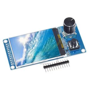 2.4 colos TFT modul rotary encoderrel felülnézetből